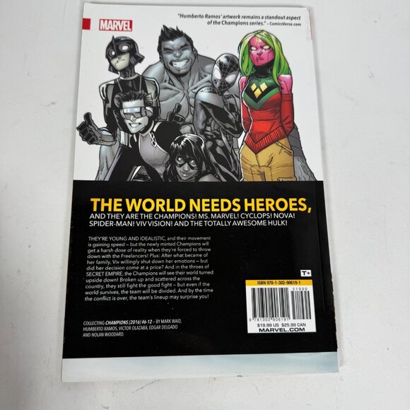Marvel Comics Champions The Freelancer Lifestyle TPB 2017 First Printing - Picture 2 of 7